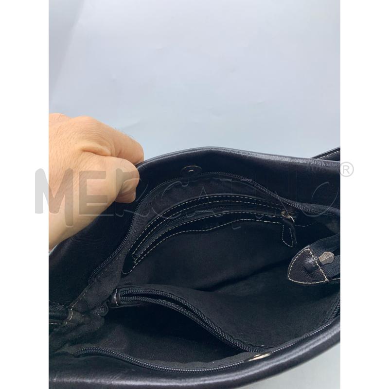 BORSA TOD'S PELLE NERO MANICO  | Mercatino dell'Usato Roma re di roma 4