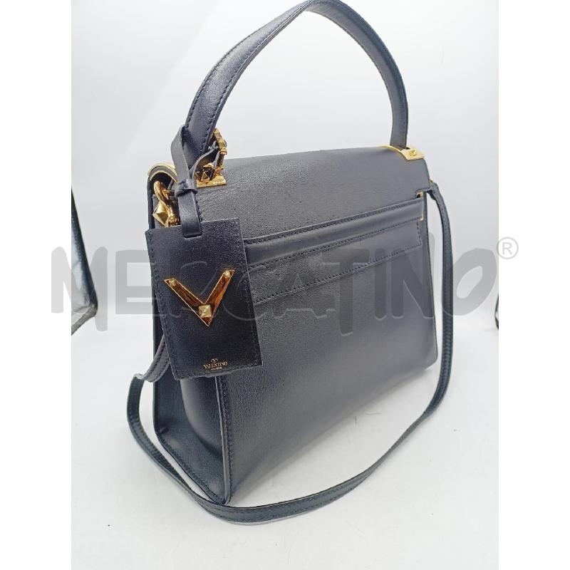 BORSA VALENTINO GARAVANI MY ROCKSTUD DETT GOLD  | Mercatino dell'Usato Roma re di roma 2