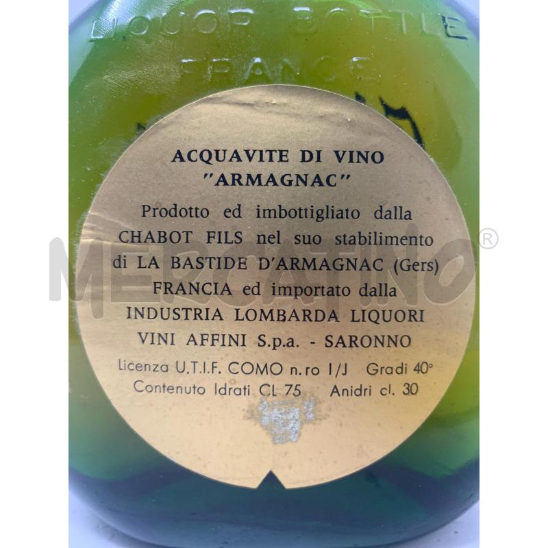 BOTTIGLIA ARMAGNAC CHABOT BOTTIGLIA CERCHIO | Mercatino dell'Usato Roma re di roma 4