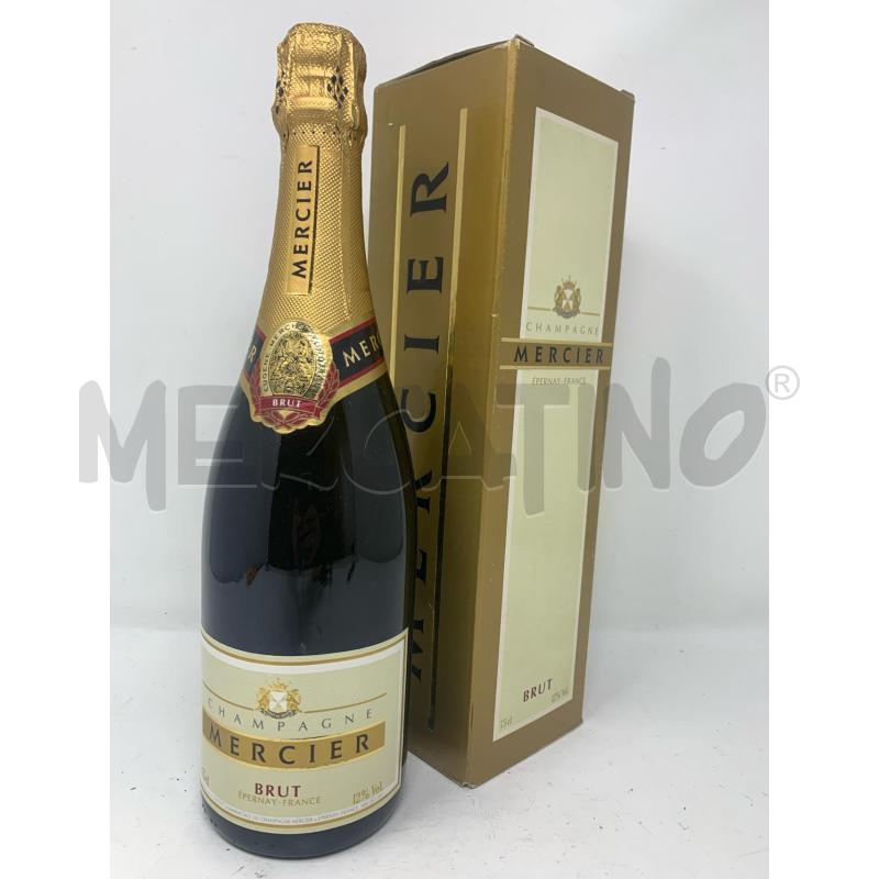 BOTTIGLIA CHAMPAGNE MERCIER BRUT SCATOLA | Mercatino dell'Usato Roma re di roma 1