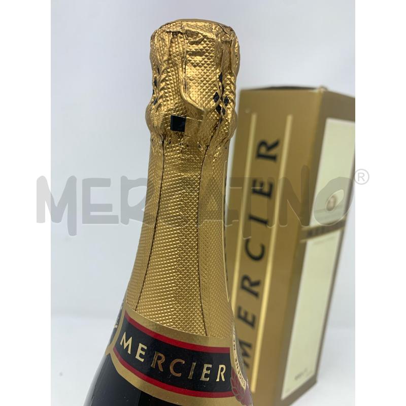 BOTTIGLIA CHAMPAGNE MERCIER BRUT SCATOLA | Mercatino dell'Usato Roma re di roma 5