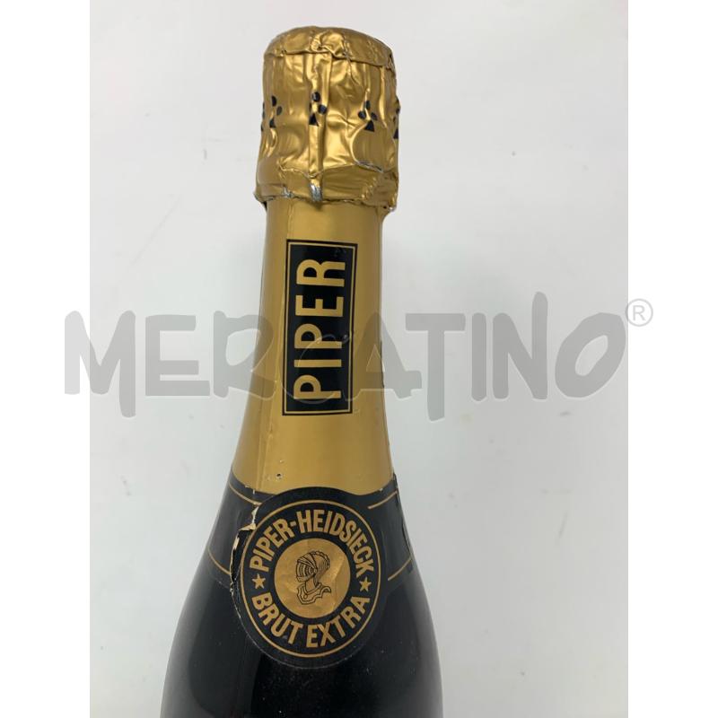 BOTTIGLIA CHAMPAGNE PIPER BRUT EXTRA  | Mercatino dell'Usato Roma re di roma 2