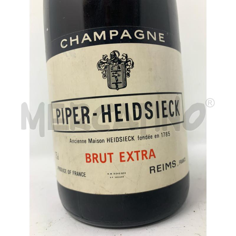 BOTTIGLIA CHAMPAGNE PIPER BRUT EXTRA  | Mercatino dell'Usato Roma re di roma 3