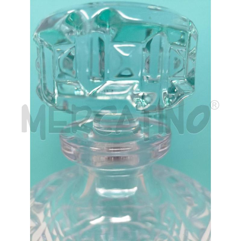 BOTTIGLIA+DUE BICCHIERI TIFFANY&CO CRISTAALO AZZURRO TRASPARENTE  SFACCETTATO | Mercatino dell'Usato Roma re di roma 4