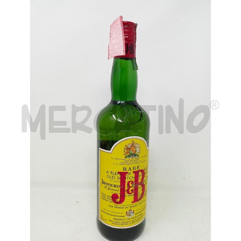 BOTTIGLIA J&B WHISKY SCATOLA VERDE | Mercatino dell'Usato Roma re di roma 1