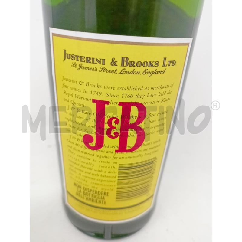 BOTTIGLIA J&B WHISKY SCATOLA VERDE | Mercatino dell'Usato Roma re di roma 3