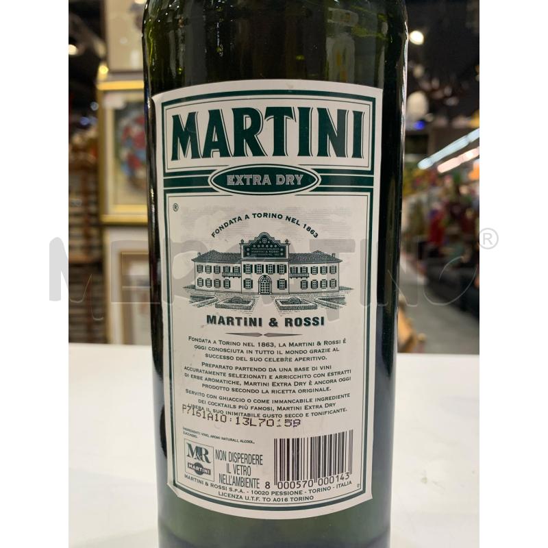 BOTTIGLIA MARTINI EXTRA DRY VERDE  | Mercatino dell'Usato Roma re di roma 3