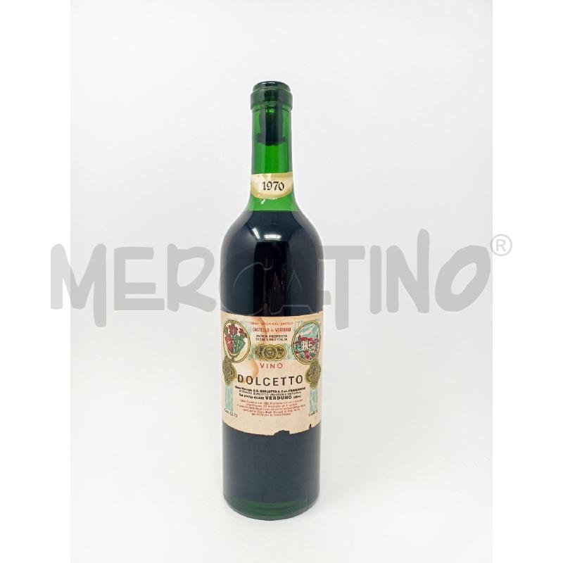 BOTTIGLIA VINO DOLCETTO  BURLOTTO | Mercatino dell'Usato Roma re di roma 1