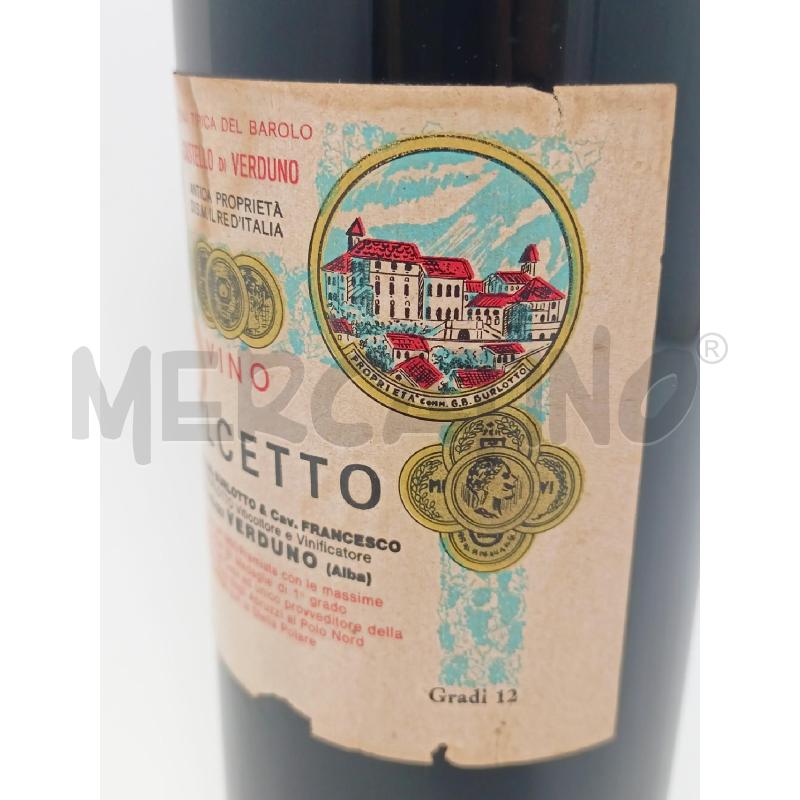 BOTTIGLIA VINO DOLCETTO  BURLOTTO | Mercatino dell'Usato Roma re di roma 4