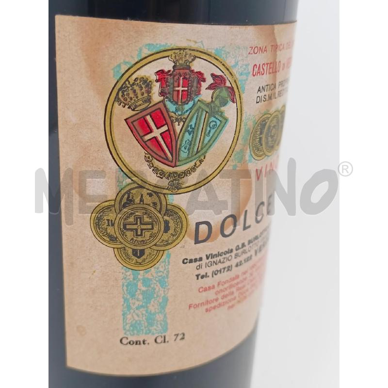BOTTIGLIA VINO DOLCETTO  BURLOTTO | Mercatino dell'Usato Roma re di roma 5