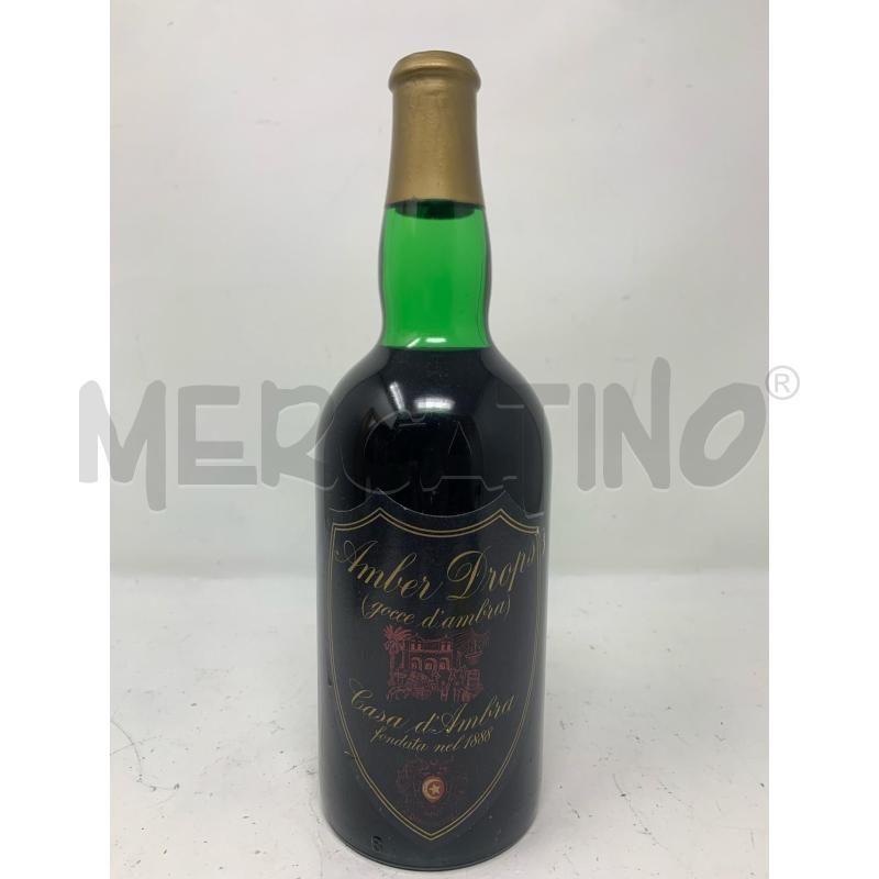 BOTTIGLIA VINO LIQUOROSO AMBER DROPS  | Mercatino dell'Usato Roma re di roma 1