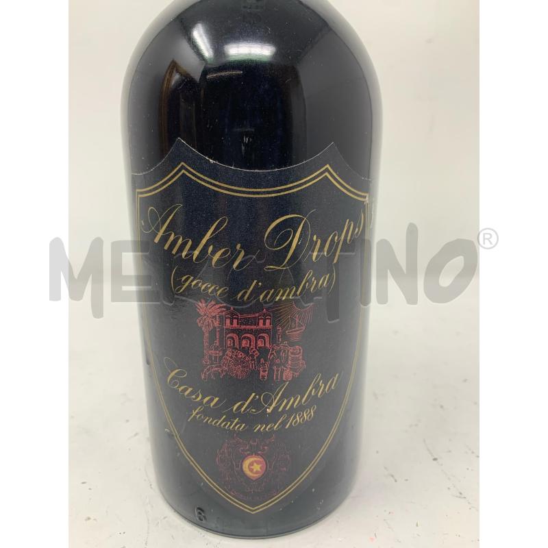 BOTTIGLIA VINO LIQUOROSO AMBER DROPS  | Mercatino dell'Usato Roma re di roma 2