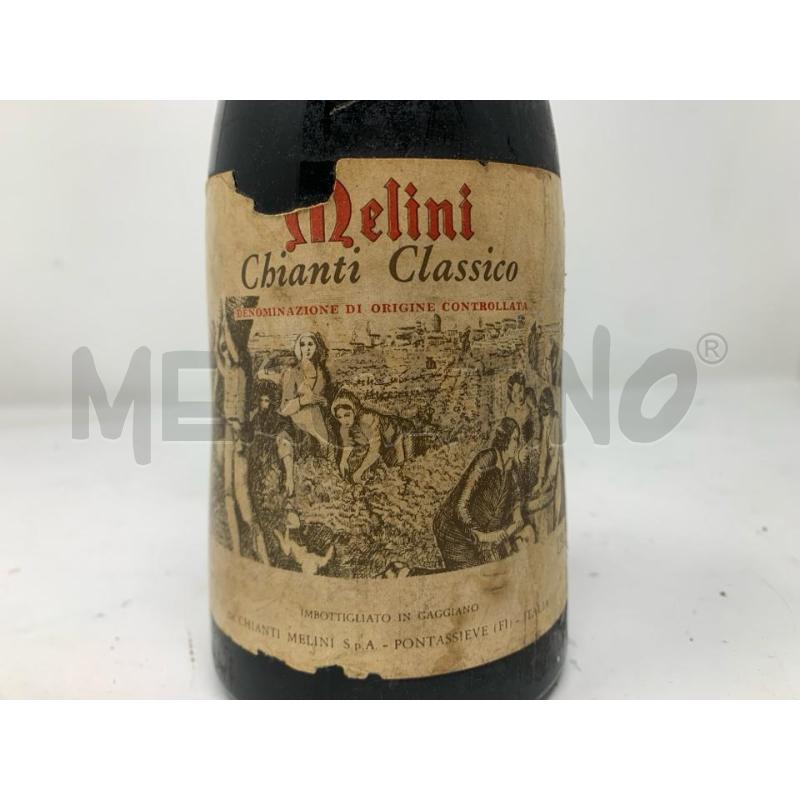 BOTTIGLIA VINO MELINI CHIANTI CLASSICO 1973 | Mercatino dell'Usato Roma re di roma 3