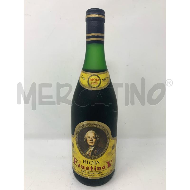 BOTTIGLIA VINO RIOJA FAUSTINO V  | Mercatino dell'Usato Roma re di roma 1