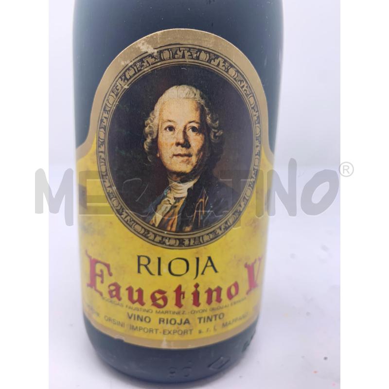 BOTTIGLIA VINO RIOJA FAUSTINO V  | Mercatino dell'Usato Roma re di roma 5
