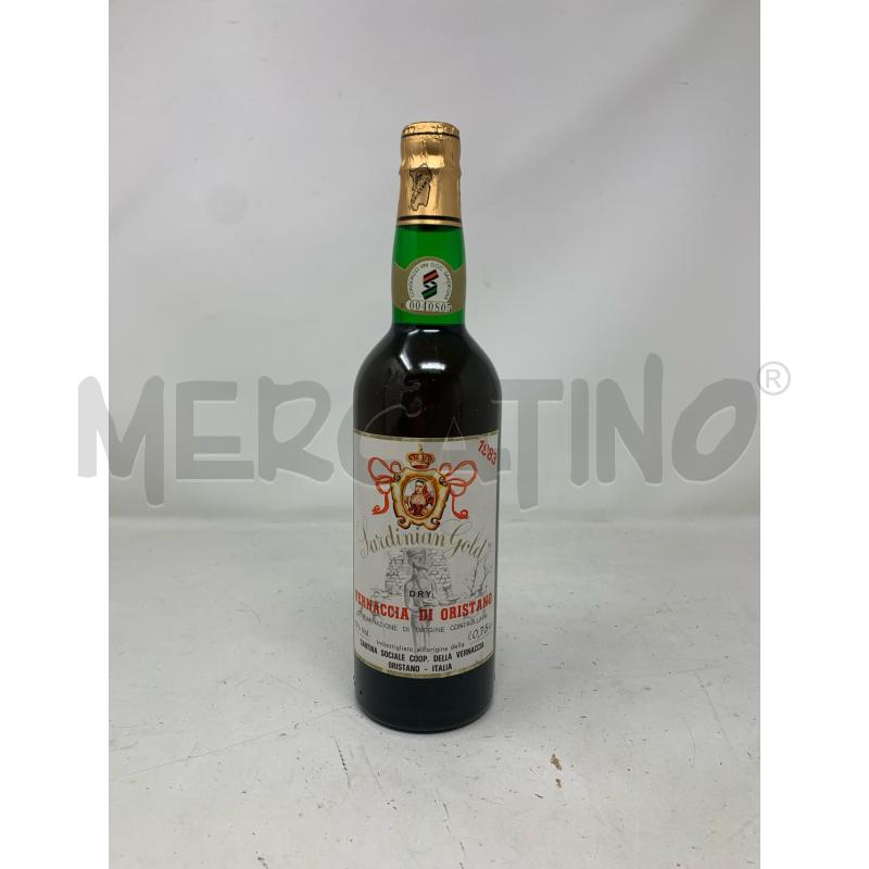 BOTTIGLIA VINO VERNACCHIA DI ORISTANO SARDINIAN GOLD  | Mercatino dell'Usato Roma re di roma 1