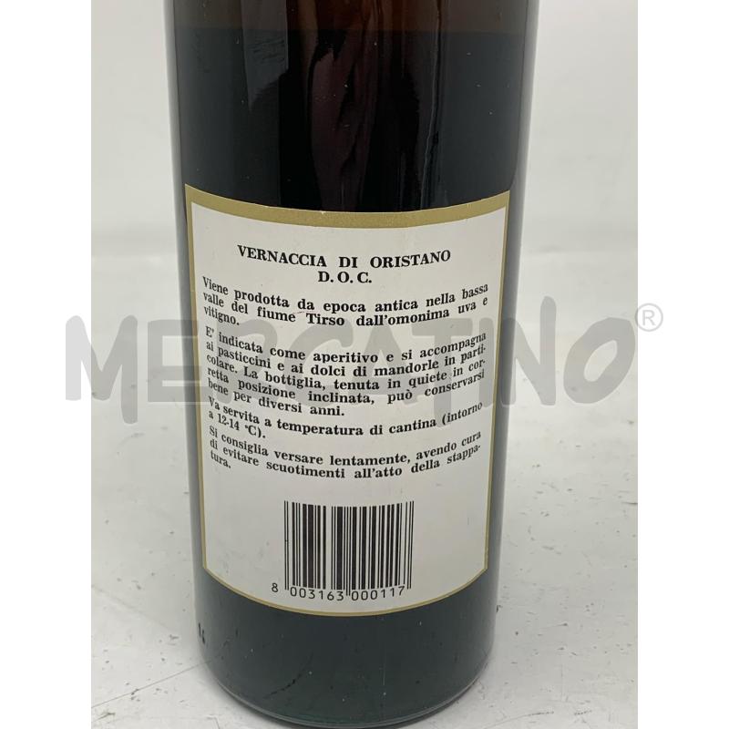 BOTTIGLIA VINO VERNACCHIA DI ORISTANO SARDINIAN GOLD  | Mercatino dell'Usato Roma re di roma 3