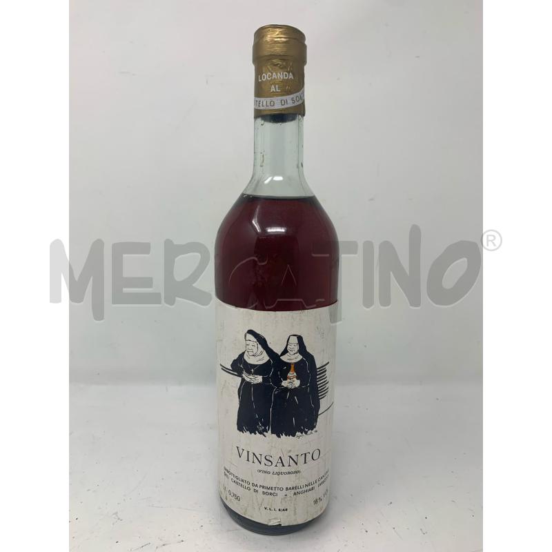 BOTTIGLIA VIN SANTO CASTELLO DI SORCI ETICHETTA SUORE COLLEZIONE | Mercatino dell'Usato Roma re di roma 1