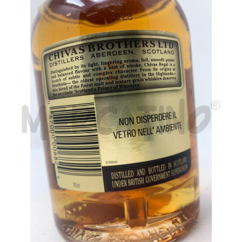BOTTIGLIA WHISKY CHIVAS REGAL 12 | Mercatino dell'Usato Roma re di roma 4