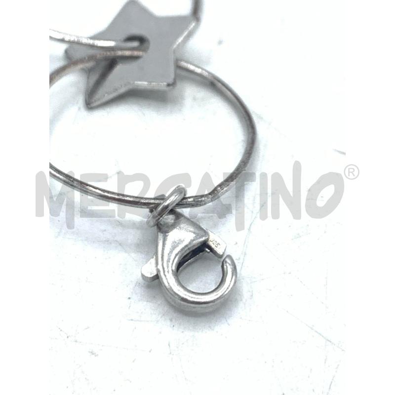 BRACCIALE ARG CERCHI STELLE | Mercatino dell'Usato Roma re di roma 2