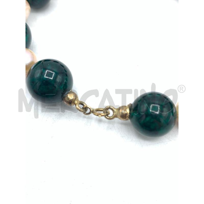 BRACCIALE DORAT PERLE GIADA | Mercatino dell'Usato Roma re di roma 4
