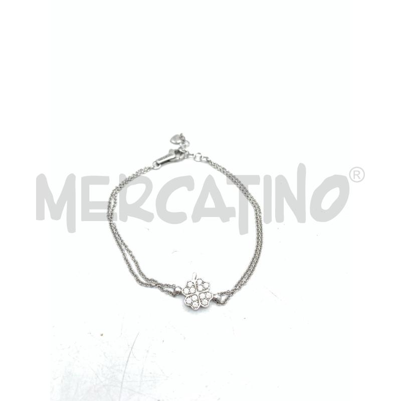 BRACCIALE IACOPINI ARG QUADRIFOGL | Mercatino dell'Usato Roma re di roma 1