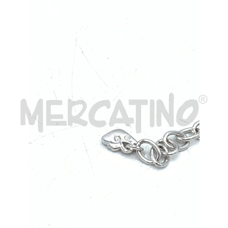 BRACCIALE SWAROVSKI CERCHI CHARM NERI | Mercatino dell'Usato Roma re di roma 4