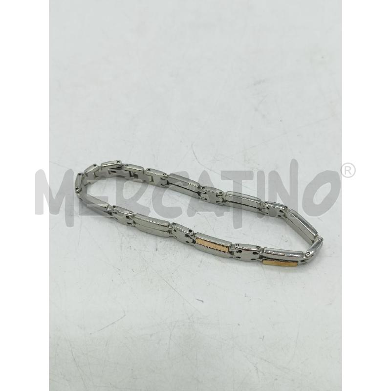 BRACCIALE ZOPPINI ACCIAIO PLACCATO ORO 18K | Mercatino dell'Usato Roma re di roma 3