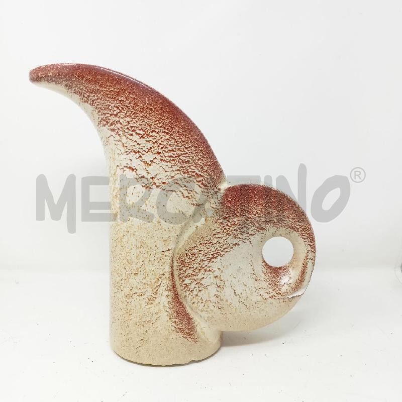 BROCCA BEIGE FINITURA MATERICA MARRONI | Mercatino dell'Usato Roma re di roma 1