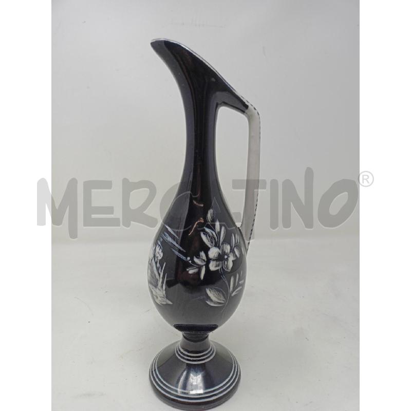 BROCCA CERAMICA NERO SAN MARINO B/N | Mercatino dell'Usato Roma re di roma 1