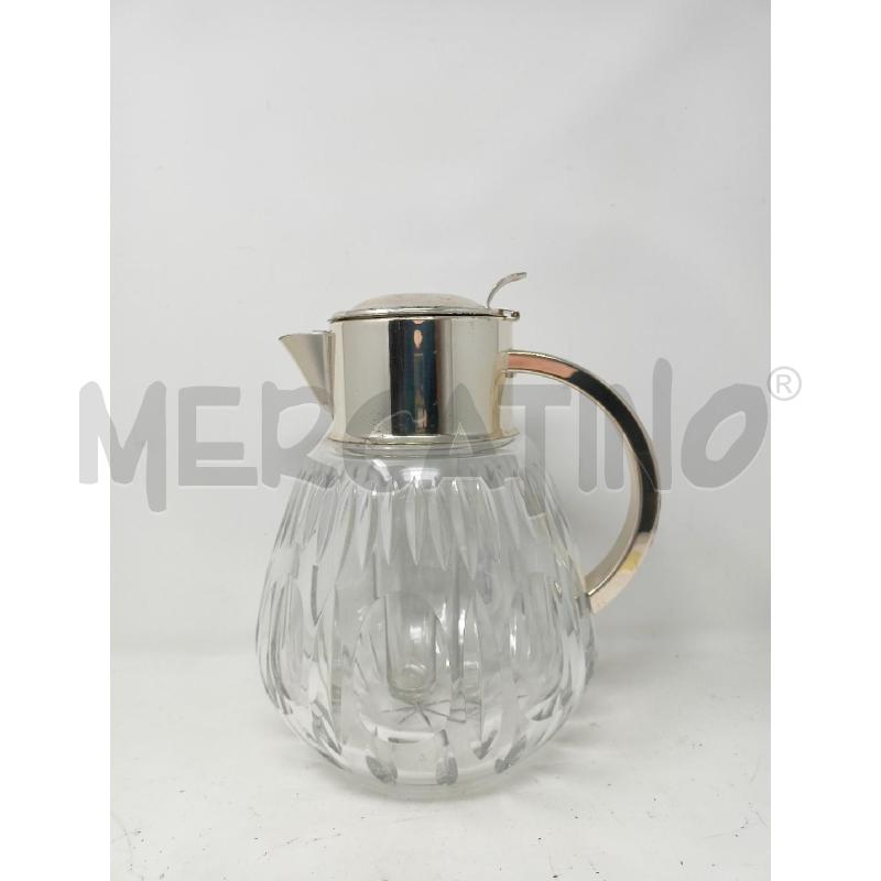 BROCCA CRISTALLO SANGRIA MANICO SILVER DEC OVALI | Mercatino dell'Usato Roma re di roma 1