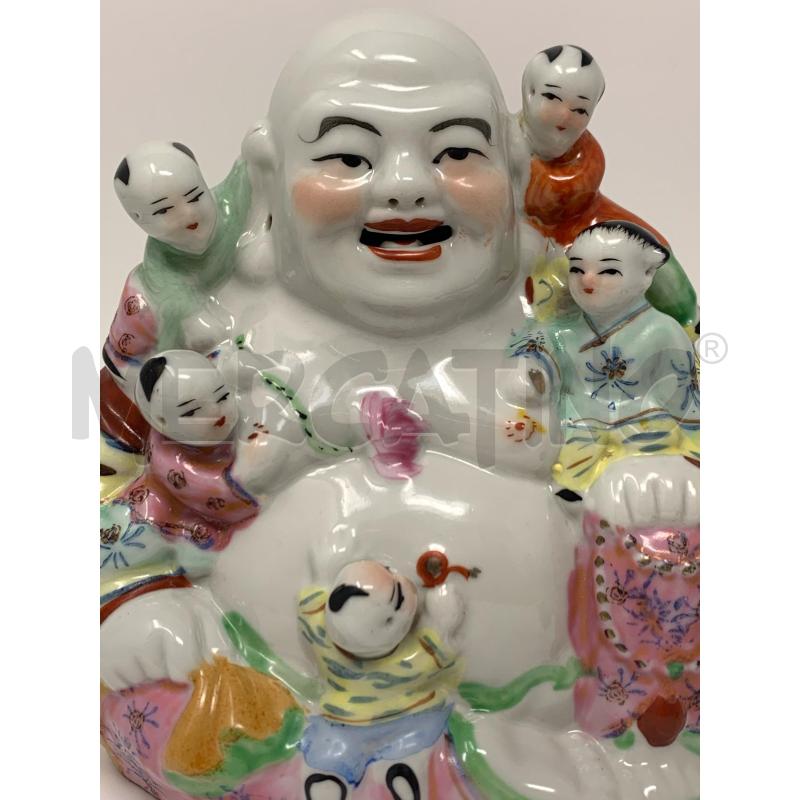 BUDDHA VESTITO GIALLO CINESE BAMBINI VESTITI ROSA  | Mercatino dell'Usato Roma re di roma 2