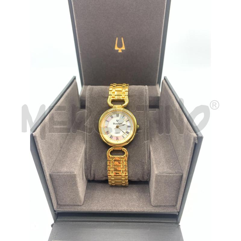 BULOVA DONNA QUARZO MADRE PERLAOROLOGIO DA POLSO  | Mercatino dell'Usato Roma re di roma 1