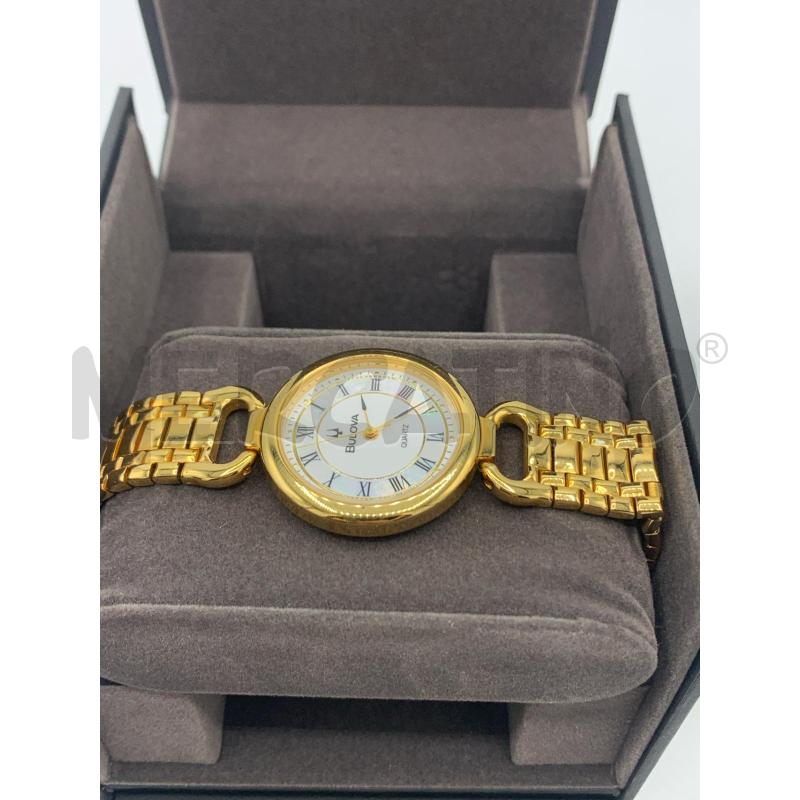 BULOVA DONNA QUARZO MADRE PERLAOROLOGIO DA POLSO  | Mercatino dell'Usato Roma re di roma 2