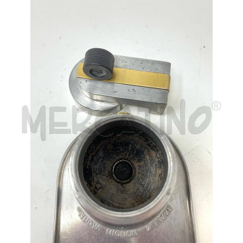 CAFFETTIERA 2 TAZZE NUOVA MIGNON 2 TAZZE FASCIA OTTONATA CENTRALE  | Mercatino dell'Usato Roma re di roma 4