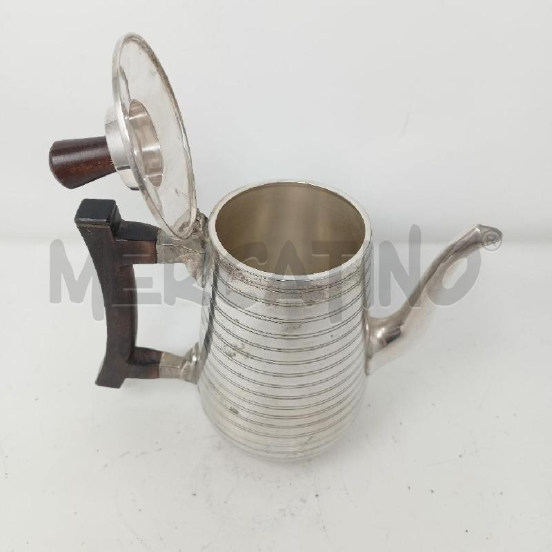 CAFFETTIERA JORDAN SHEFFIELD RIGHINE MANICO LEGNO MODERNA | Mercatino dell'Usato Roma re di roma 3
