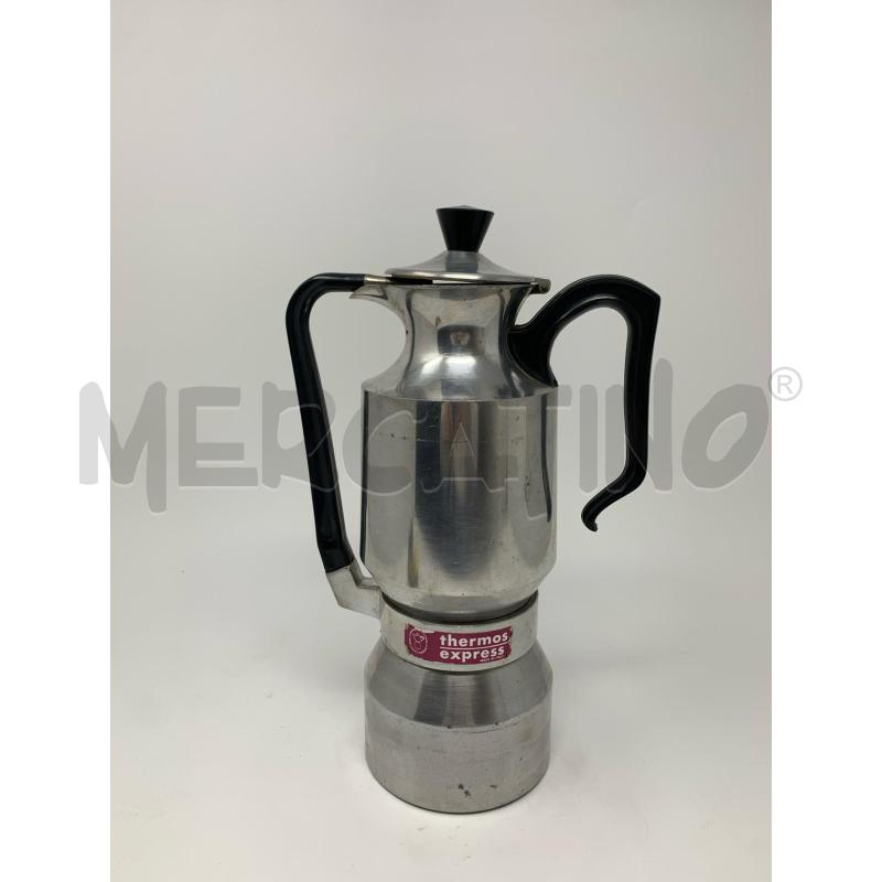 CAFFETTIERA THERMOS EXPRESS MADE IN ITALY DETT NERI PLASTICA  | Mercatino dell'Usato Roma re di roma 1