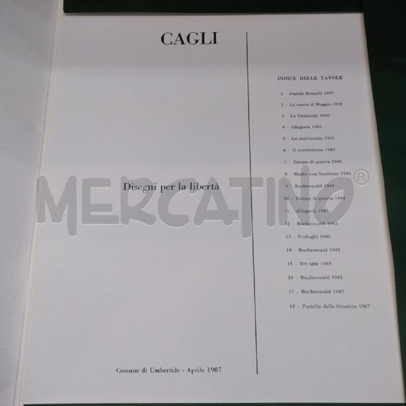 CAGLI DISEGNI PER LA LIBERTÀ COMUNE DI UMBERTIDE | Mercatino dell'Usato Roma re di roma 2