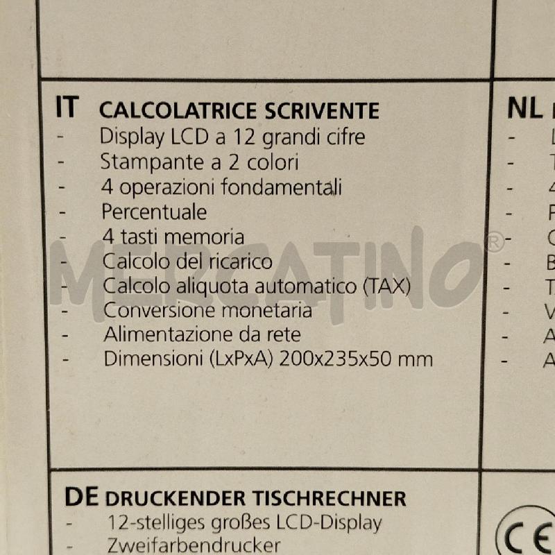CALCOLATRICE OLIVETTI SUMMA 220 | Mercatino dell'Usato Roma re di roma 5