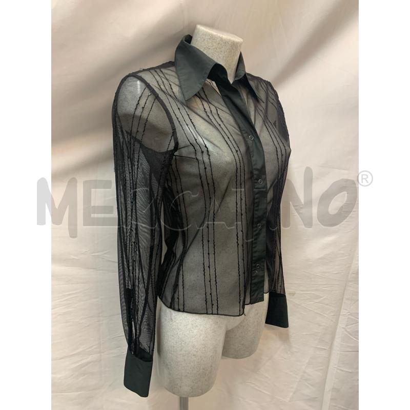 CAMICIA BEATRICE TULLE TRASP STRASS  | Mercatino dell'Usato Roma re di roma 2