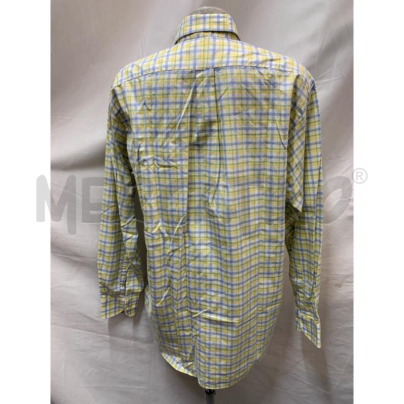 CAMICIA BURBERRY QUADRETTI GIALLO VERDE  | Mercatino dell'Usato Roma re di roma 3