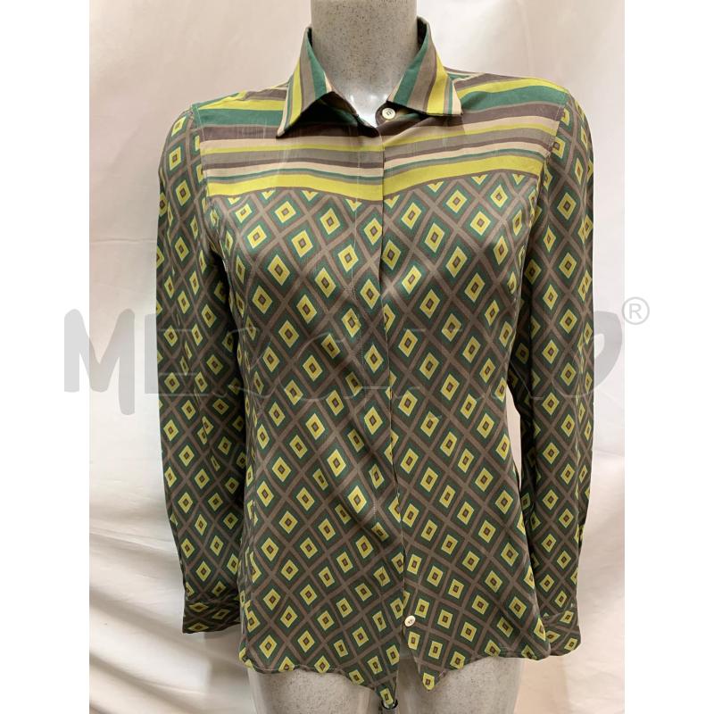 CAMICIA DONNA FAY VERE MARR ROMBI SETA | Mercatino dell'Usato Roma re di roma 1