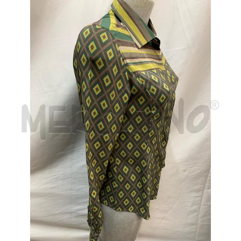 CAMICIA DONNA FAY VERE MARR ROMBI SETA | Mercatino dell'Usato Roma re di roma 3
