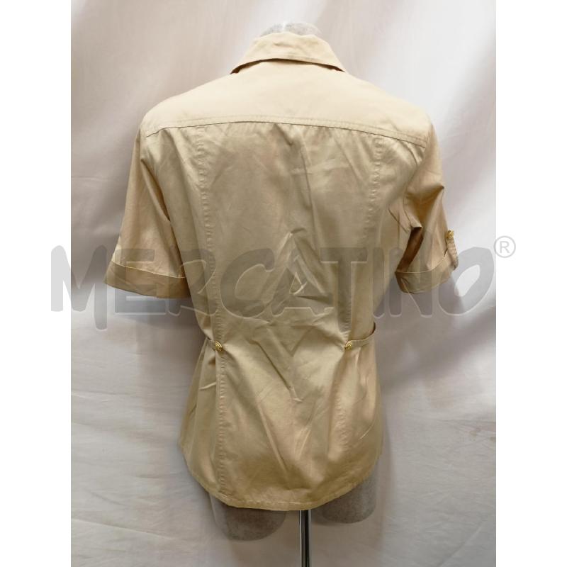 CAMICIA ESCADA SPORT BEIGE BOTTONI GOLD | Mercatino dell'Usato Roma re di roma 3