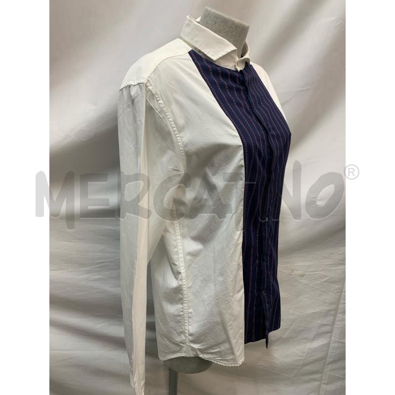 CAMICIA TOMMY HILFIGER BIANCO BLUETTE  | Mercatino dell'Usato Roma re di roma 2