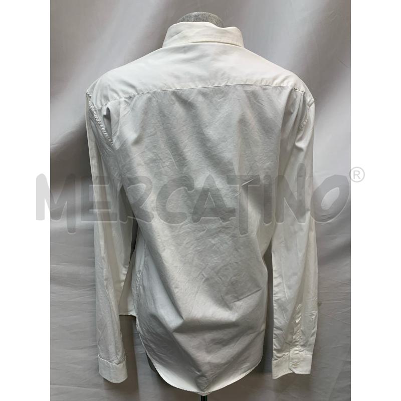 CAMICIA TOMMY HILFIGER BIANCO BLUETTE  | Mercatino dell'Usato Roma re di roma 3