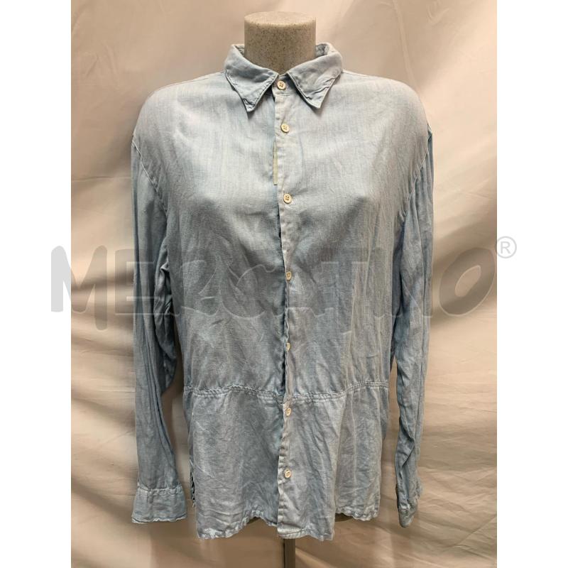 CAMICIA UOMO ARMANI JEANS LINO CELESTE | Mercatino dell'Usato Roma re di roma 1