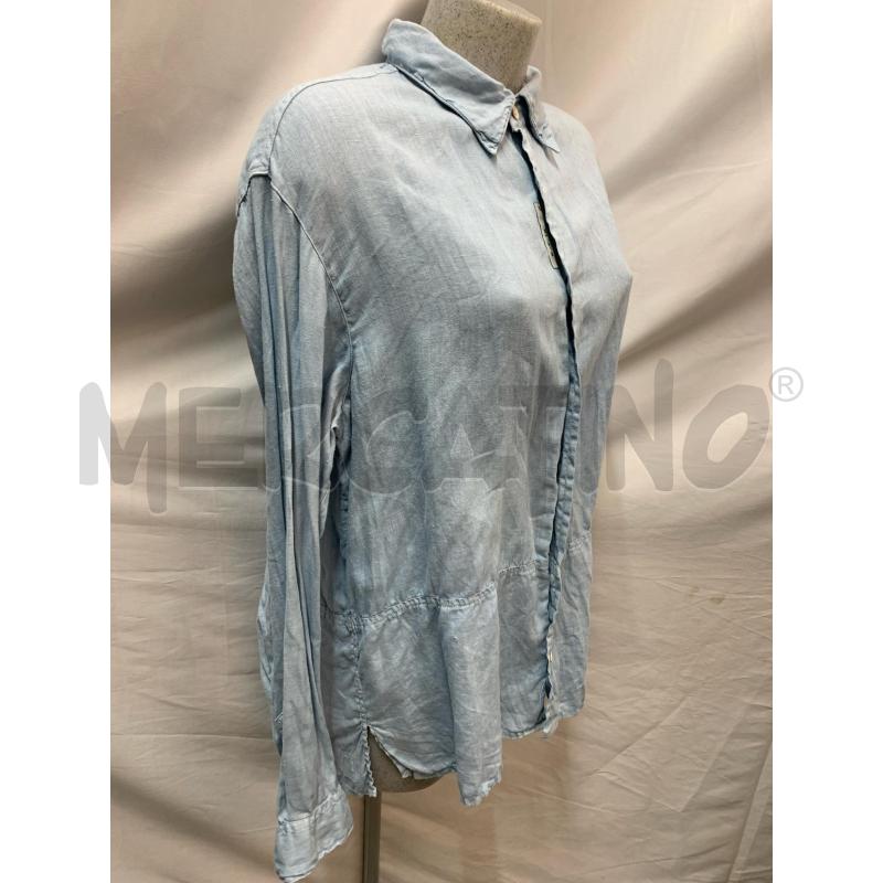 CAMICIA UOMO ARMANI JEANS LINO CELESTE | Mercatino dell'Usato Roma re di roma 2