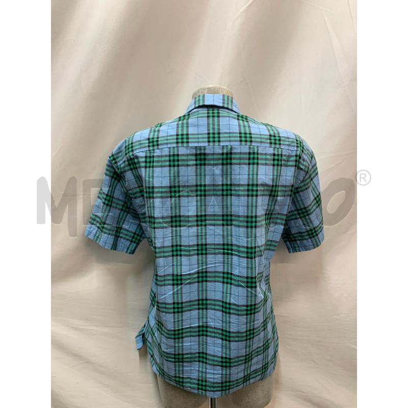 CAMICIA UOMO BURBERRY AZZURR QUADRI VERD | Mercatino dell'Usato Roma re di roma 3