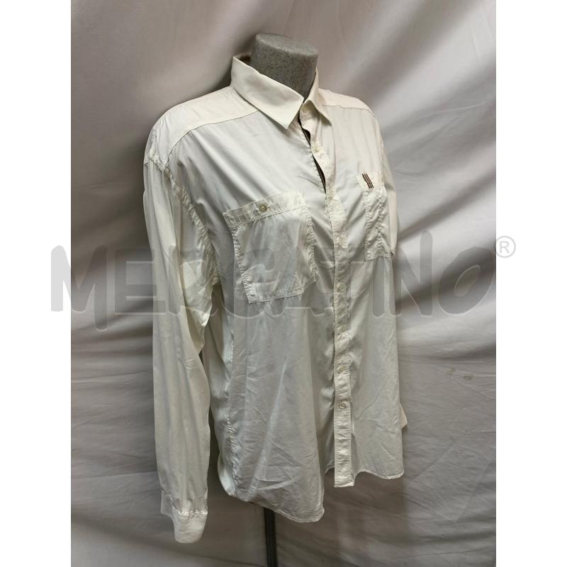 CAMICIA UOMO BURBERRY BIANCO  | Mercatino dell'Usato Roma re di roma 2